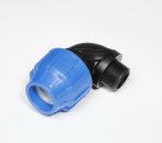 PA koleno 90°, vonkajší závit