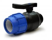 PA guľový ventil, M, vonkajší závit