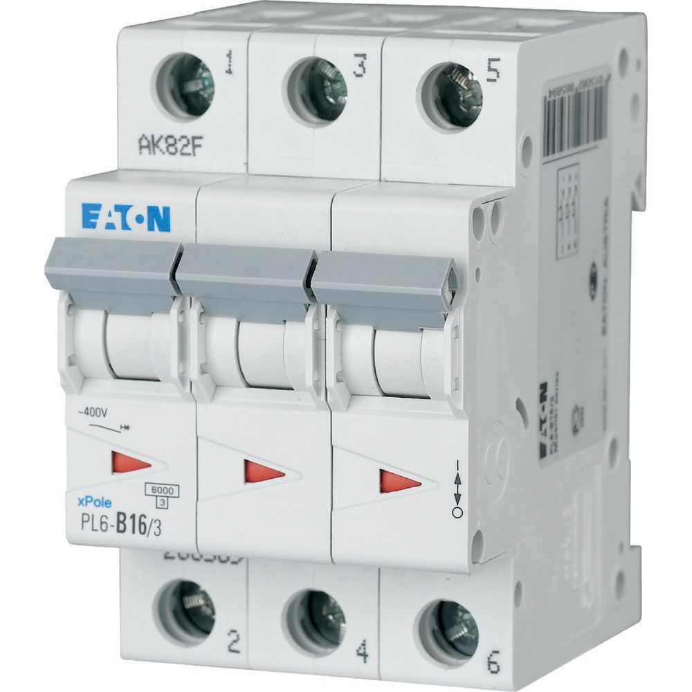 Istič PL6 286589 16A/3P B 6kA EATON