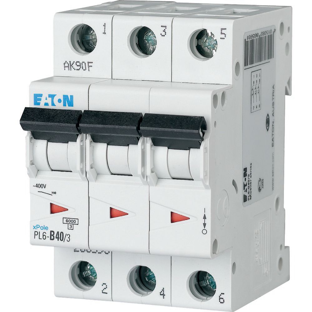 Istič PL6 286593 40A/3P B 6kA EATON