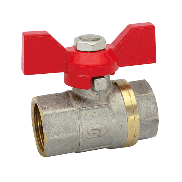KE-230 Guľový kohút, motýľ, F/F, DN20 - 3/4"