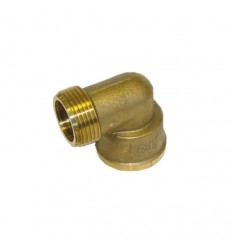 koleno mosadzné MF - 6/4"