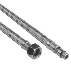 flexi hadica 3/8"-M10, F x M10, 40 cm