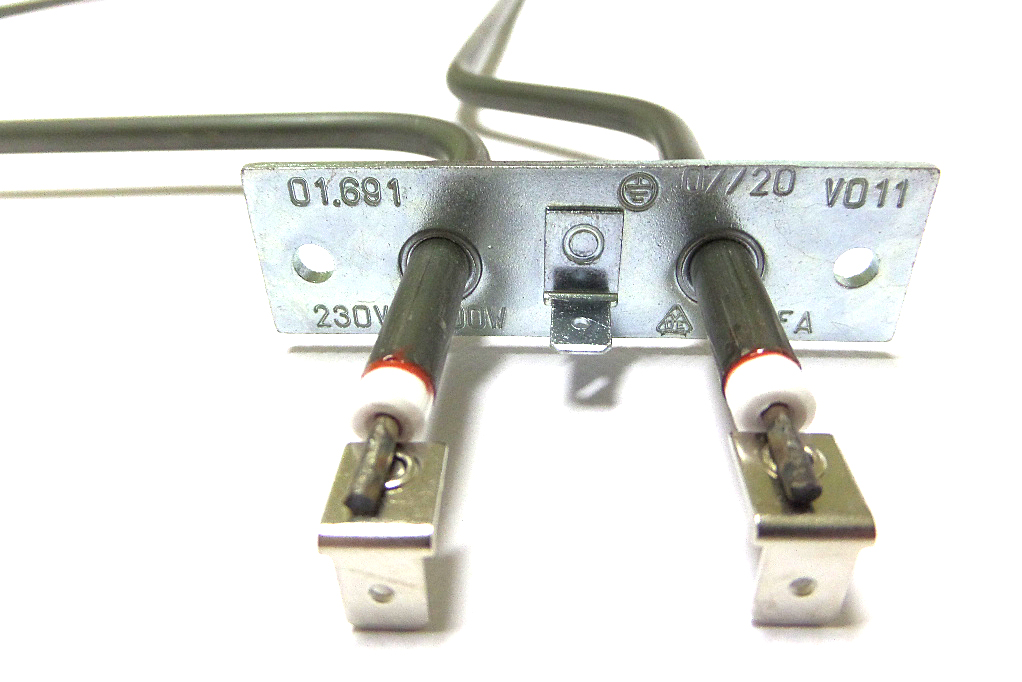 Ohrievacie teleso rúra 1300W/230V bočný vývod 