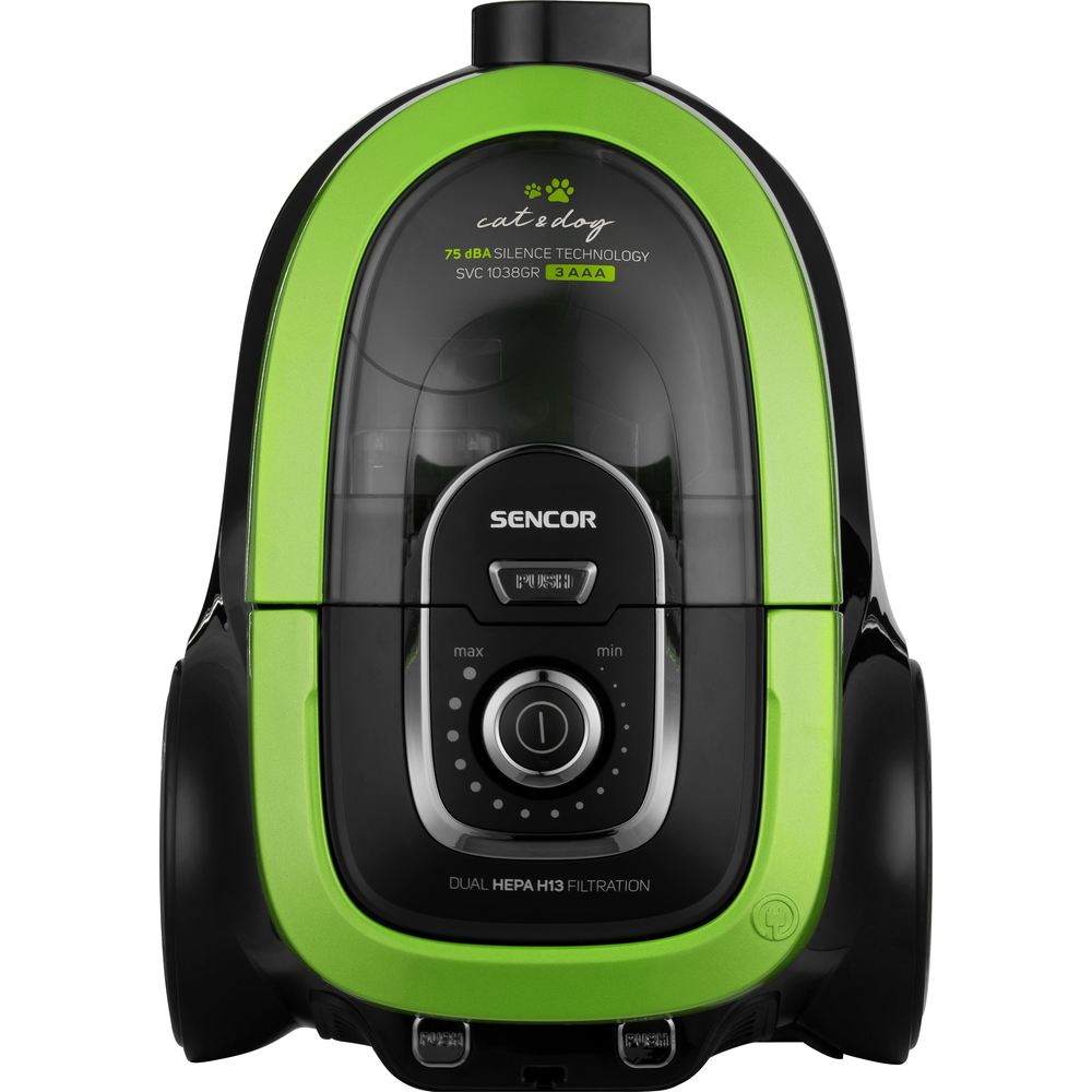 SVC 1038GR 3AAA bezsáčko. vysávač SENCOR