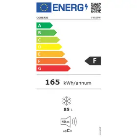 Mraznička šuflíková F492PW GORENJE