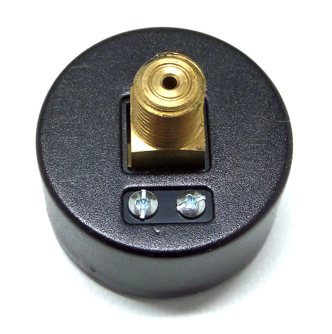 Tlakomer, 0 - 6 bar, priem. 5 cm, zadný vývod 1/4"