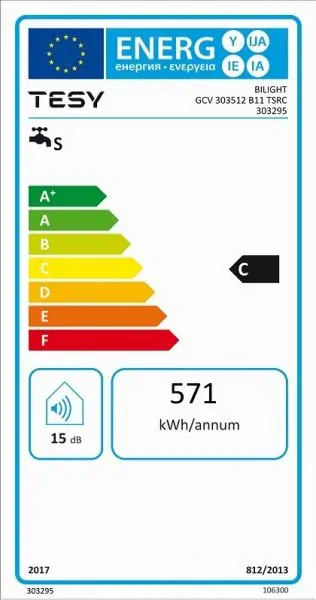 Elektrický ohrievač vody TESY BiLIGHT Bi 30V