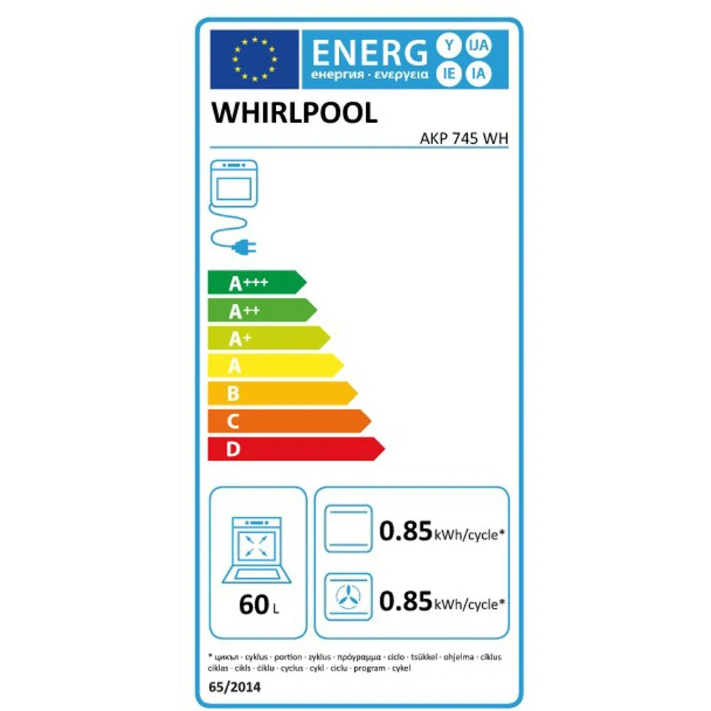Rúra vstavaná AKP745WH WHIRLPOOL