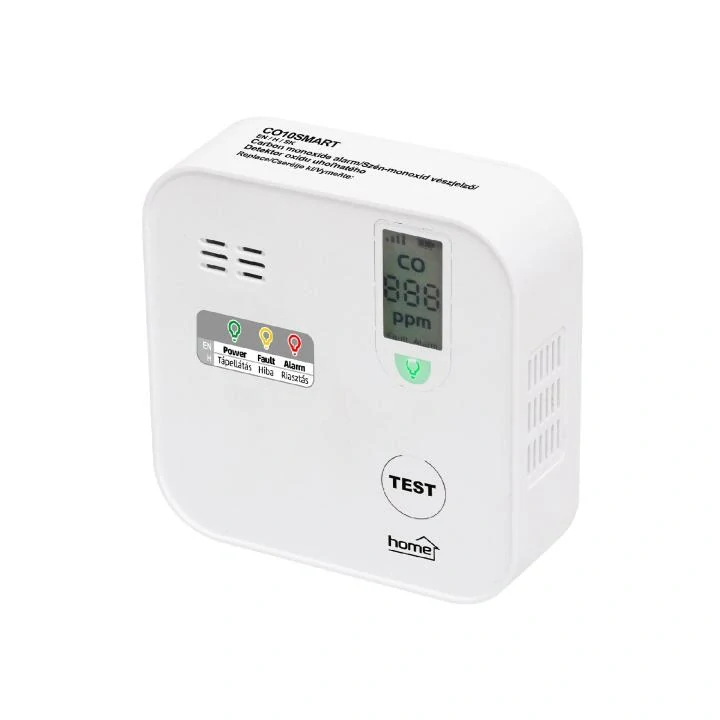 Detektor CO, LCD displej, Tuya, WiFi, batériový CO10SMART