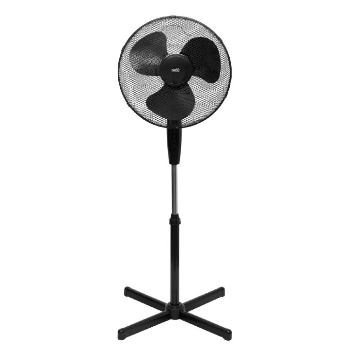 Stojanový ventilátor, čierna farba, 40 cm, 45 W SF40BK
