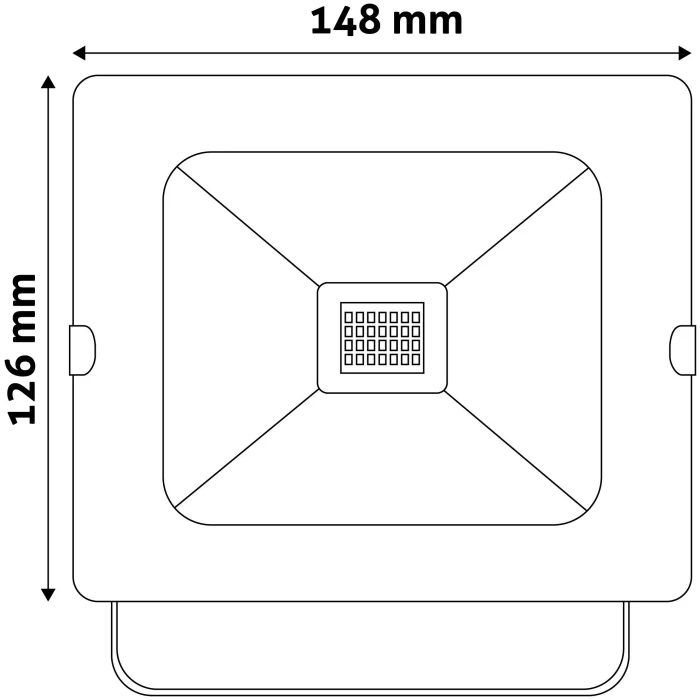  Reflektor SMD 20W CW (1610 lumen)