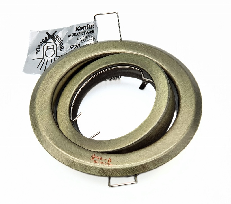 Svietidlo bodové ARGUS CT-2115-BR/M  bronz/mat