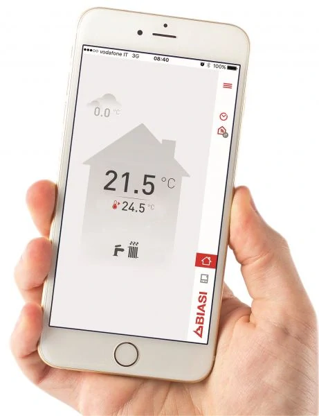 Závesný plynový kondenzačný kotol BIASI RINNOVA TEC 25 S