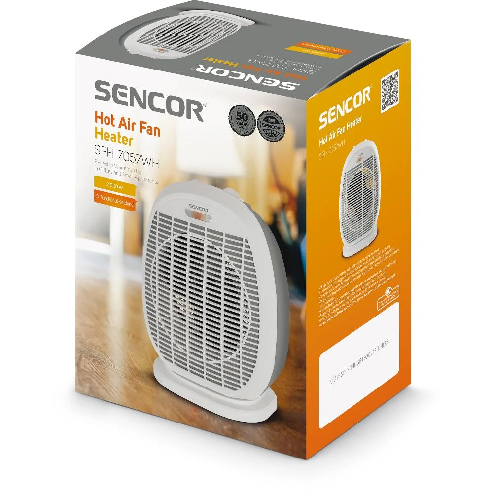 SFH 7057WH teplovzd. ventilátor SENCOR