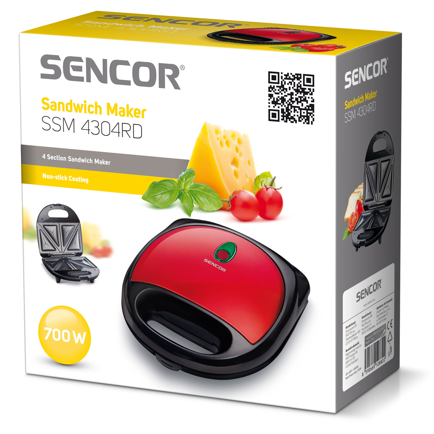 SSM 4304RD sendvičovač SENCOR