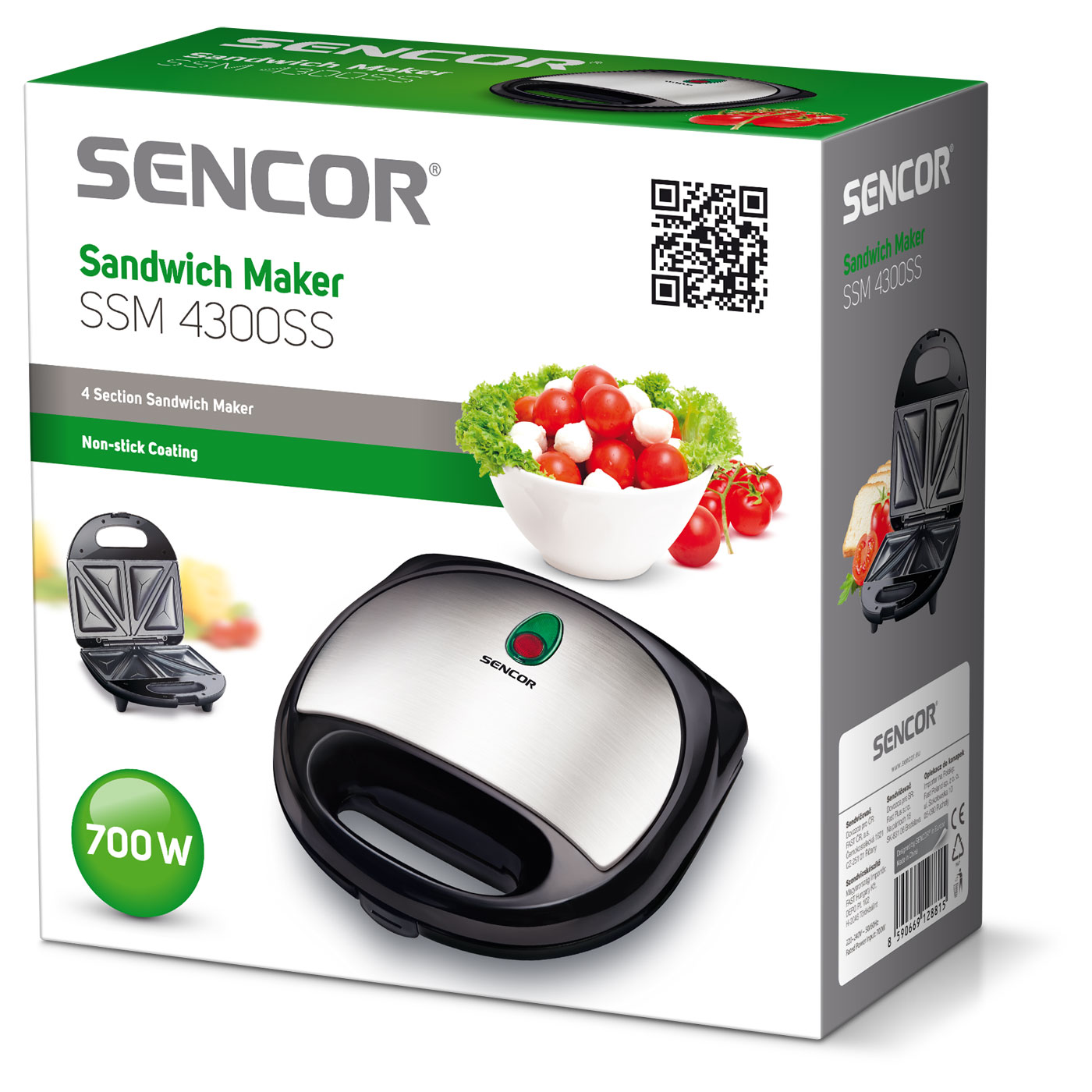 SSM 4300SS sendvičovač SENCOR
