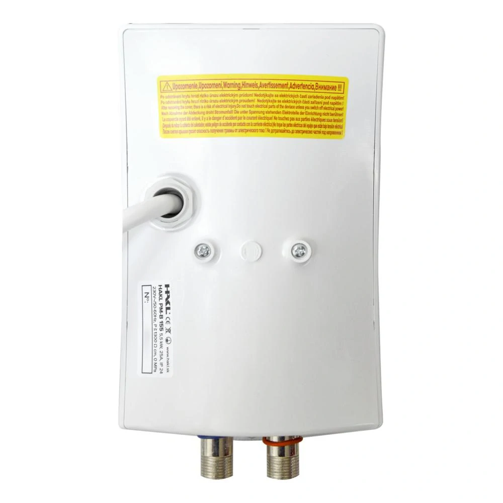 Elektrický prietokový ohrievač vodys pák. batériou  HAKL PM-B SET 3,5kW IconicLine