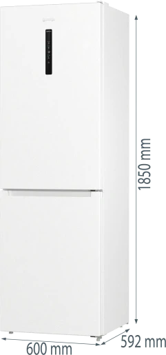 Kombinovaná chladnička s mrazničkou NRK6192AW4  GORENJE