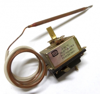 Termostat kapilar. 5-92st. 3 kont. UNI