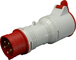Adaptér jednocestný A 1653/43 400V 16A z 5P na 4P IP44