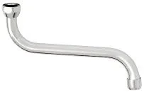 ND - vodovodné výtokové ramienko rúrkové 6110.300 dĺžka 30 cm, SAMTEK
