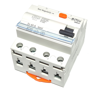 FI 40A/0,03A/30mA 4P OMR10 AC prúd.chránič