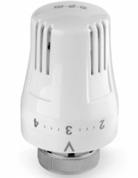 Hlavica termostatická M30x1.5 s kvapalinovým snímačom (hydrosnímač) Thermolife, biela