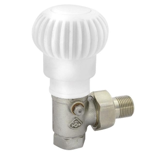 VE-4523A Radiátorový kohút rohový DN20 - 3/4"