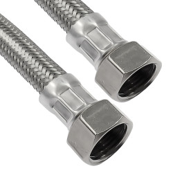 Hadička flexi voda 3/4"x3/4" 400 FF /d13xd18mm/
