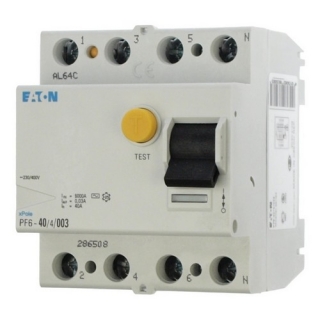 Prúdový chránič PF6 286508 40A/4P/30mA 6kA AC