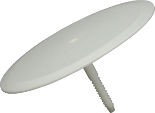 Viečko V 082 82mm s trnom bielé