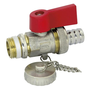 Vypúšťací guľový kohút kotlový KE-271 DN15 - 1/2"