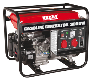 Jednofázový generátor elektriny - HECHT GG 3300