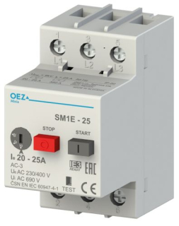 Spúšťač motora SM1E-4 In 2,5 A ÷ 4 A