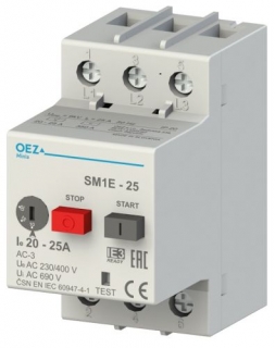Spúšťač motora SM1E-1,6 In 1 A ÷ 1,6 A