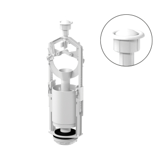 VYPÚŠŤACÍ VENTIL ŠTART/STOP, BIELY, PS, 2", 2 1/4" TE-4543B/I