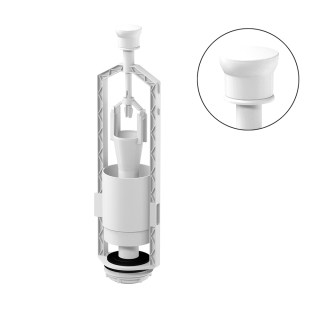 VYPÚŠŤACÍ VENTIL ŠTART/STOP, BIELY, PS, 2", 2 1/4" TE-4549B/I