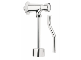 Pisoárový ventil tlačný nadomietkový 1/2" x 1/2" komplet REMER, séria Tempor TE855