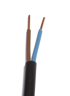 Kábel CYKY-O 2x2,5 pvc čierny