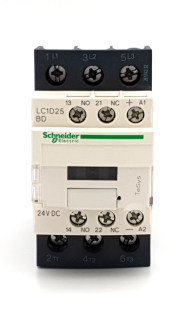 Stykač LC1D25BD 25A/24V DC 1NO + 1NC