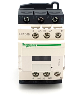 Stykač LC1D18P7 230V AC 18A 1NO+1NC