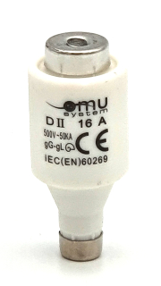 Poistková vložka D-II T 16A