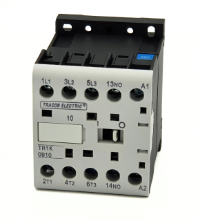 Stykač miniaturný TR1K0910 9A 4KW 230V AC 3xNO+1xNO