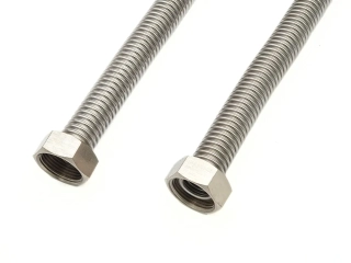 Vlnovec nerez voda FF DN12 1/2" 40cm