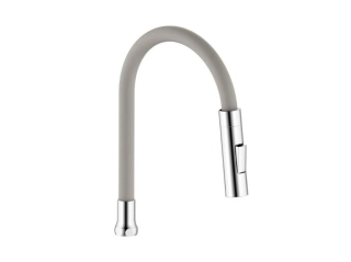Flexi výtokové ramienko s prepínačom pre drezové kuchynské batérie 30103BVP-metalic so závitom 3/4", farba metalic