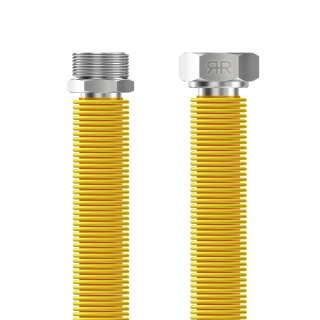 Hadica flexi plyn rozťahovacia MF 1/2"x1/2" /75-150cm/