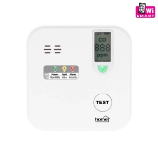 Detektor CO, LCD displej, Tuya, WiFi, batériový CO10SMART
