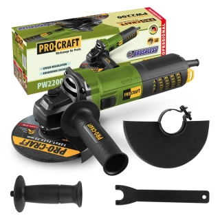 Uhlová brúska Procraft PW2200