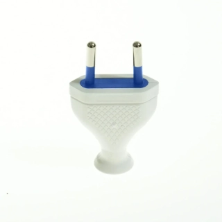 Vidlica WT-1/2,5A 2 POL. PLOCHÁ BIELA